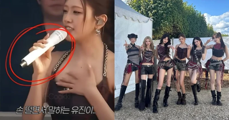 IVE巴黎「Lollapalooza」突發音響事故！安兪真「手抖」救場遭瘋傳：果然是隊長