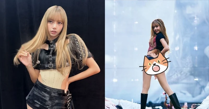 BLACKPINK世巡Lisa露出「屁股蛋」！性感舞台造型韓網瘋掉：身材太誇張