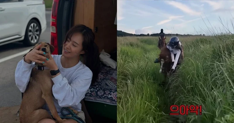 少女時代俞利濟州島墜馬！踩錯步沒抓穩韁繩：摔倒時頭直接撞地