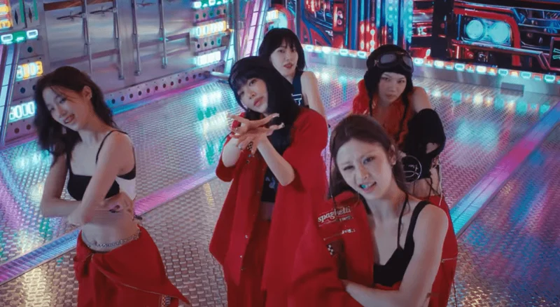 韓娛熱議-LE SSERAFIM <SPAGHETTI>MV 預告