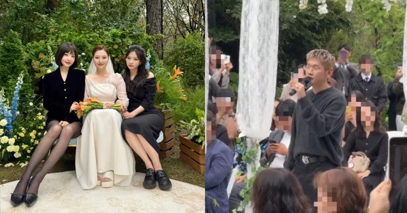 婚期近了？Crush現身女友Joy親妹婚禮唱祝歌！粉絲敲碗：快輪到你們