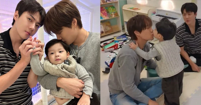 EXO Kai上節目「嘴對嘴」3歲童星！酸民怒轟：超噁！父母怎麼不阻止？