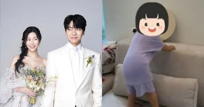 李昇基變女兒傻瓜！罕見公開愛女影片 「爸媽合體版」酒窩＋五官全被看光