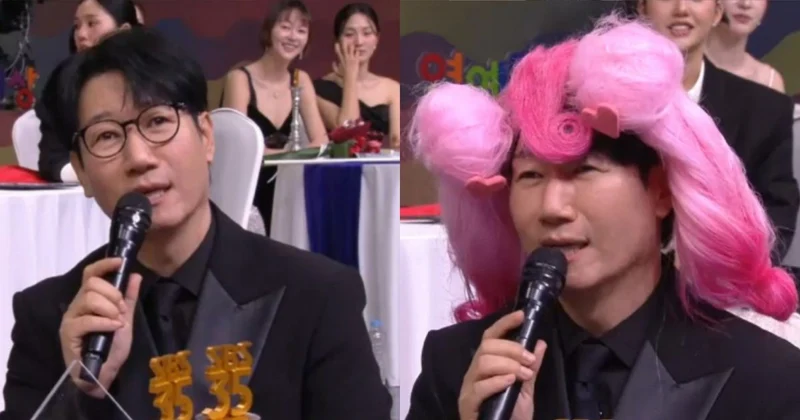 喪母仍被消費！池錫辰被逼「戴粉紅假髮」陪榜　SBS演藝大賞被轟沒品