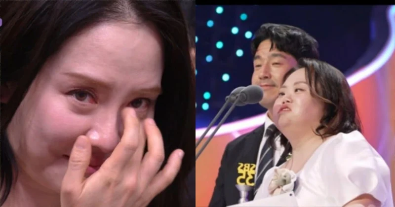 全場鼻酸！《SBS演藝大獎》最催淚一幕 宋智孝「低頭拭淚」畫面被捕捉