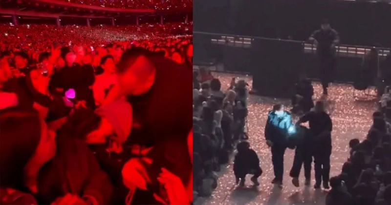 抓站姐卻惹大禍？金唱片保全處理「大炮粉」卻遭韓網炎上：可以告了