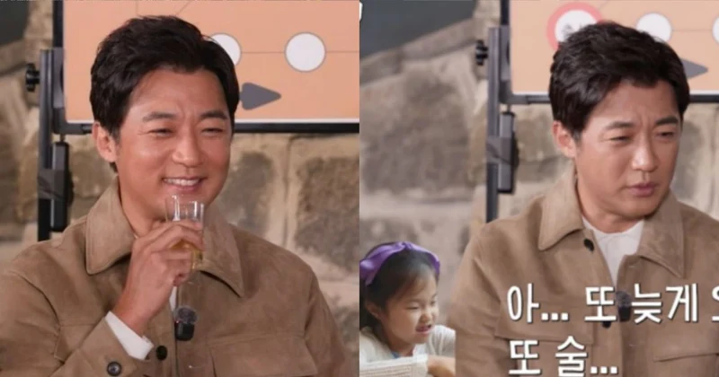 兩度酒駕又動過腦手術！韓男星上喝酒節目自爆「常斷片」 女兒一句話網全怒