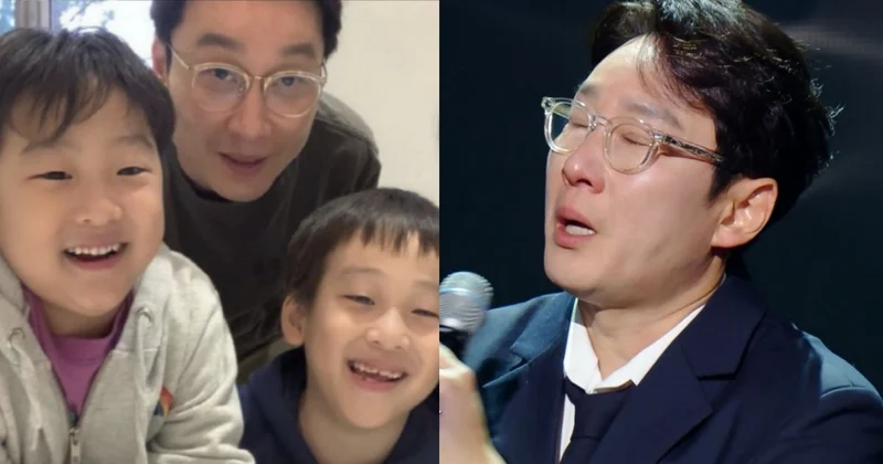 「躲國外4年」李輝宰復出淚崩！國一雙胞胎書言書俊寫信打氣 內容曝光逼哭全場