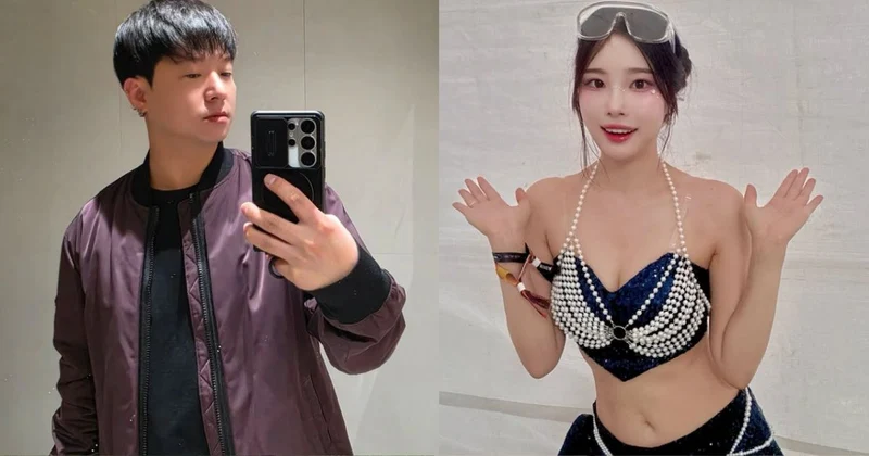 前JYP偶像甜認愛！辣模女友身材超犯規 高調合體拍片放閃