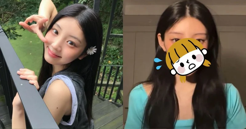 ILLIT沅禧突變小V臉！直播一句「我消掉了」遭瘋猜整形 粉卻憂心喊心疼