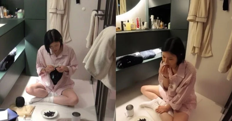 曾力挺捲未成年買春爭議前夫！韓OST天后離婚後放飛自我　竟蹲馬桶旁吃早餐